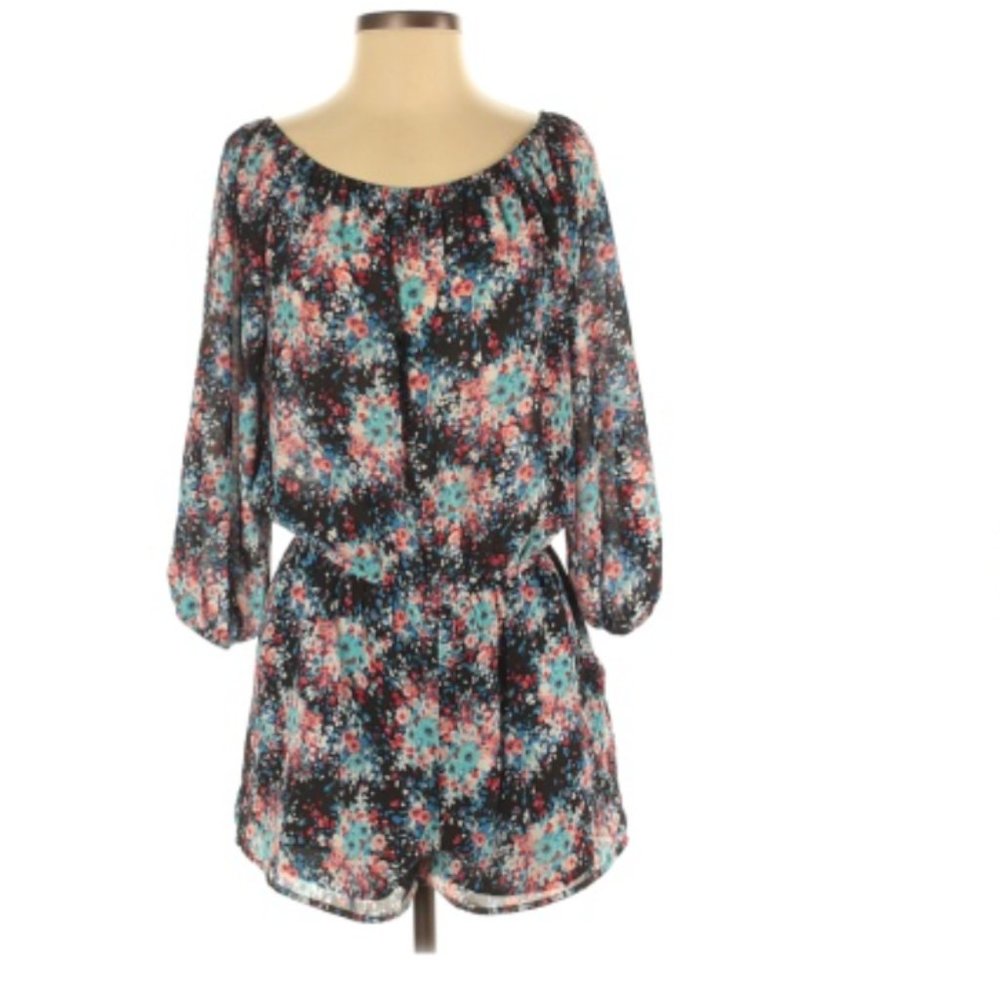 Design Lab Floral Romper